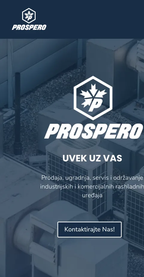Sajt Prospero na telefonu